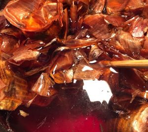 玉ねぎ草木染め