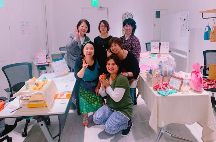 昨日はイベントに参加しました【はごろもランジェリー】