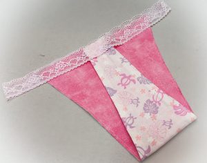 【ウエストアレンジ】はごろもショーツ桜のTバック