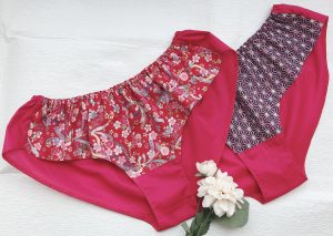 和柄･吉祥紋様【麻の葉柄】を素肌に身につける和柄の下着