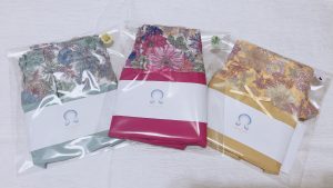 ウエスト部分が花柄のはごろもショーツサニタリーあります＊