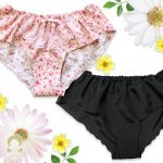 作り方解説【はごろもショーツ椛】足回りのロックミシン