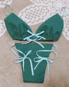 【はごろもショーツ桜】幅広Tバックを紐パンに