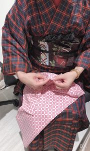 【イベント】ヘノヘノマカナで手縫いの手ぬぐいブラを作りました