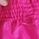 ふんどしパンツのサニタリー用でウエストゴムの本数を追加してみました
