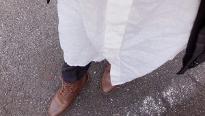 素材の「麻」って冬もいけますか？