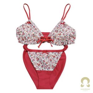 リラックスランジェリーを作った余り布でマスクを作りました