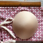【手ぬぐいブラ】【姫沙羅】パッドサイズにパッド口を合わせる目安
