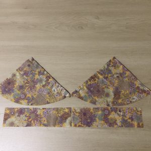 乙女椿ブラを作る時は左右に気をつけて裁断しましょ