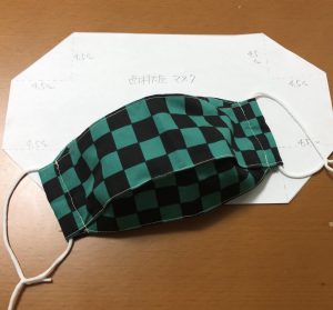 主人が作ったマスクと初心者におすすめのふんどしパンツ型紙