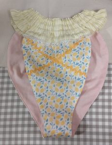 【お客様作品】はごろもショーツ桜アレンジ♪