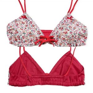 【締め付けない】ブラもショーツと同様〇〇を意識して作りました。