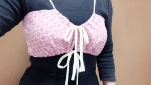 七宝柄の手ぬぐいブラキット