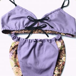 〈イロアソビ〉和柄にパープル系の生地に合う色とは