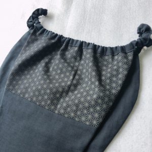 《今日の作品》麻の葉柄のはごろもショーツ蓮を2タイプ作りました