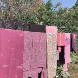 着物とリラックスランジェリー