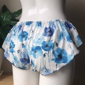 ポピー柄ブルーのフレアショーツ完売御礼♡ほかの色あります