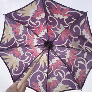 着物や羽織をお預かりして作る【リメイク日傘】のページが完成しました