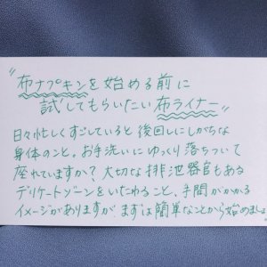 フェムケアスタートに布ライナー