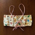 手ぬぐいブラを作りました【レビューより】