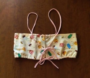 手ぬぐいブラを作りました【レビューより】